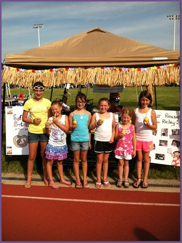 Kids at Relay for Life