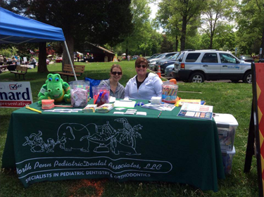 Booth for North Penn Pediatric Dental Associates, LLC Towamencin Day