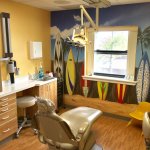 Lansdale office Surf Board Decorated Room